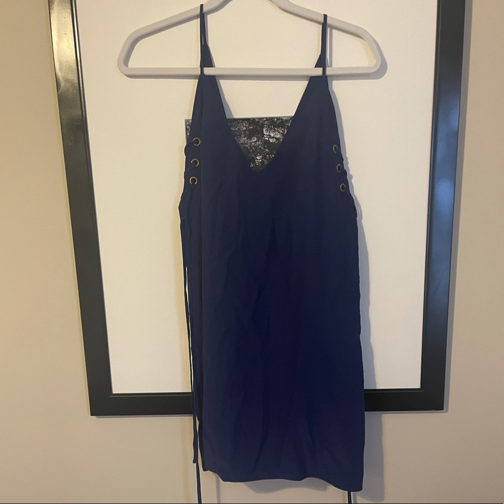 Amanda uprichard dress lace up sides